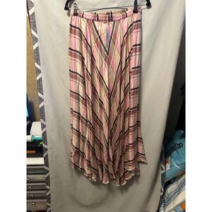 NWT Mes Demoiselles Paris Skirt Delicious Pink Maxi Skirt Size 2